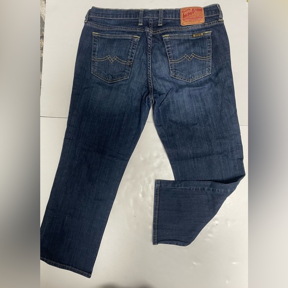 Lucky Brand Denim - Lucky Brand Dark Blue Low Rise Sweet and Cropped Jeans Women’s 12/31